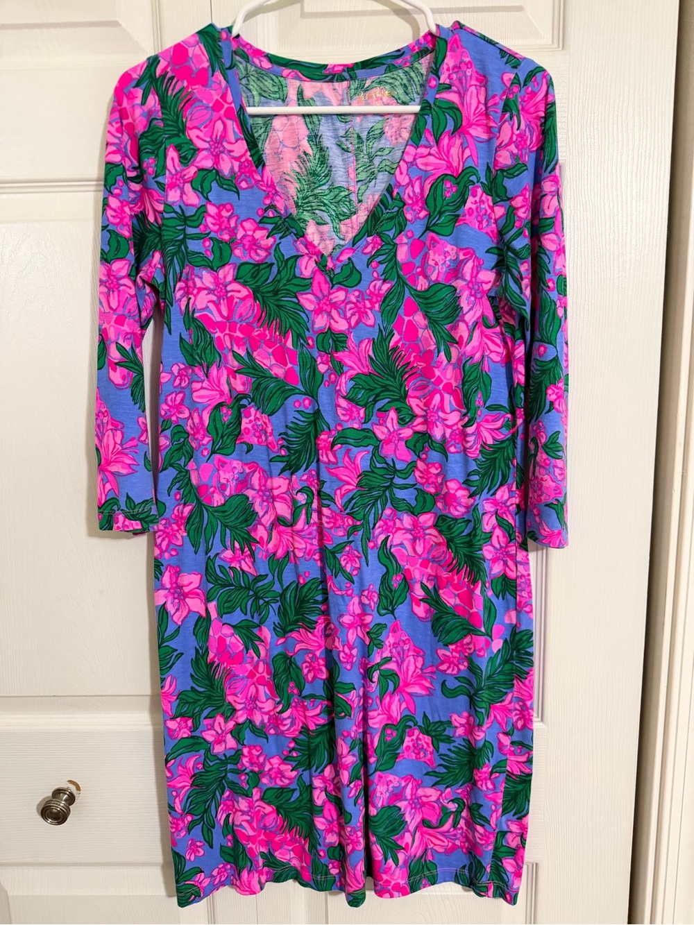 Lilly Pulitzer Tessa Floral V-Neck Women's Dress